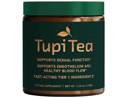 Tupi Tea official website bottle